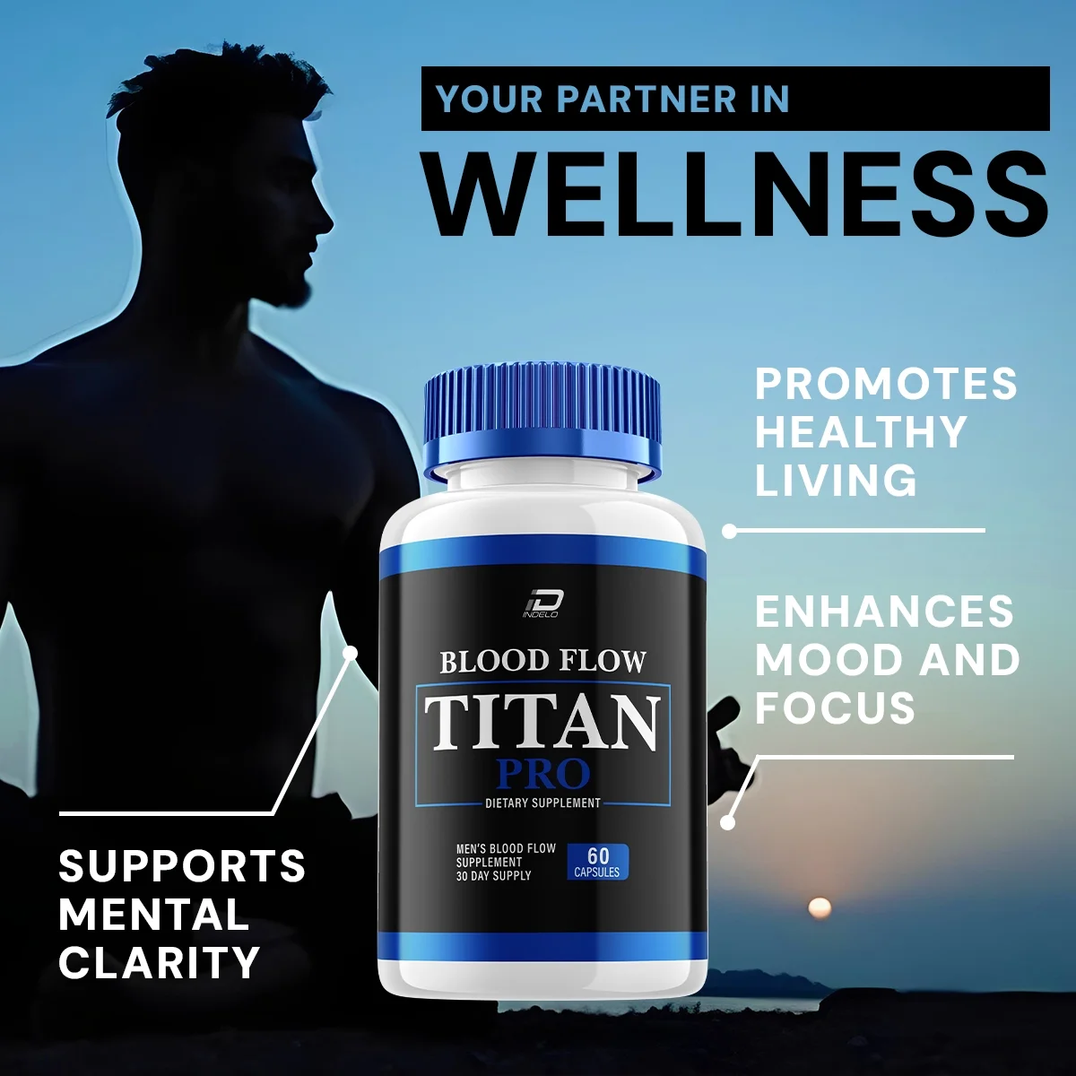 TitanFlow Prostate and Bladder Support System